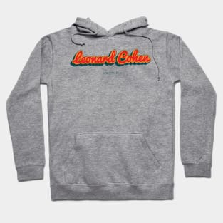 Leonard Cohen Hoodie